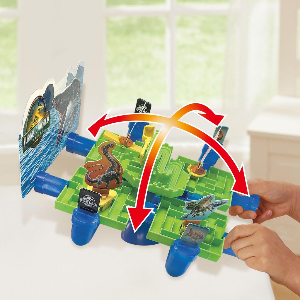 Epoch Игра-лабиринт наоборот «Мир Юрского периода» Сертифицировано ST Возраст 4 года и старше Игрушка Игра Количество игроков 1 EPOCH