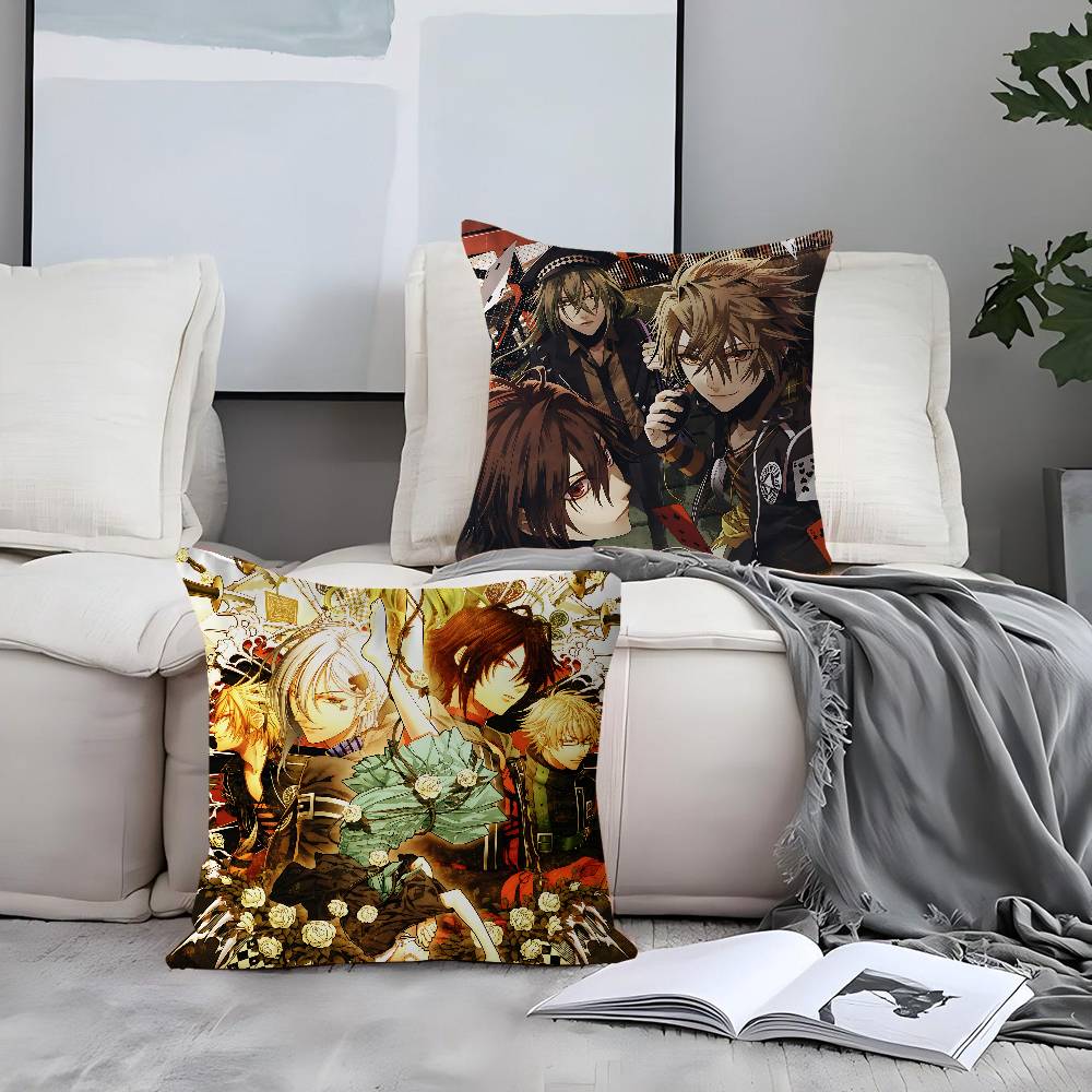 Anime A-AM-NESIA Cushion Cover Car Throw Pillow Case For Sofa Car Christmas Gift 40x40cm 45x45cm