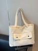 Women's Cross-Border Tote: Fashionable, Simple, Versatile, Large-Capacity Shoulder Bag for Daily Commute.