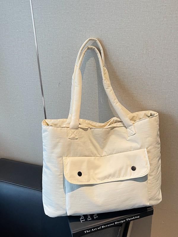 Women's Cross-Border Tote: Fashionable, Simple, Versatile, Large-Capacity Shoulder Bag for Daily Commute.