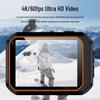 4K Экшн-камера для спорта на открытом воздухе со стабилизацией изображения, WiFi, HD, Водонепроницаемая - Идеальна для альпинизма и велоспорта