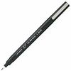 Mitsubishi Pencil Water-based Sign Pen Ribbed Extra Fine 0.5mm Black L50.24 [x 4 Pieces]