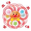 JOYPALETTE Anpanman Improve your concentration with this fun and engaging Petakuru brain training spinner - set!