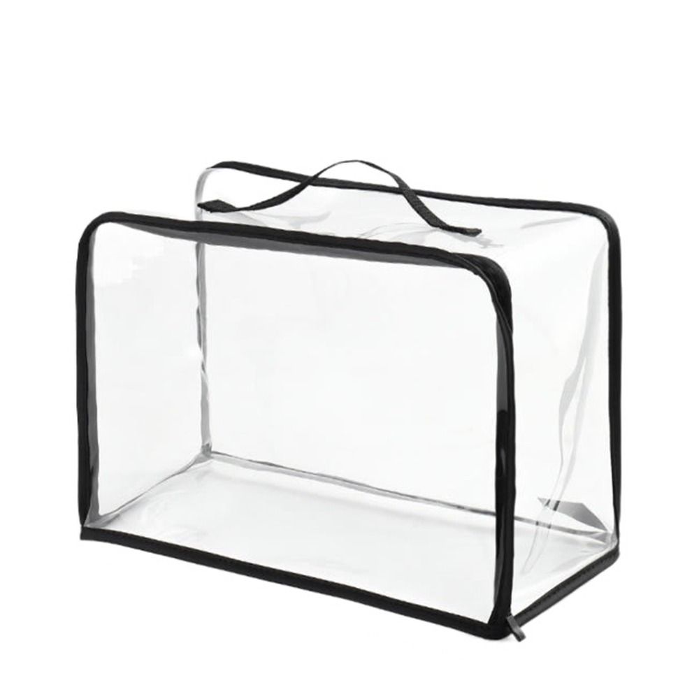 PVC Dust Bags Transparent Cosmetic Makeup Bag Simple Protective Sleeve Bathroom