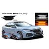 Для Honda Civic 10-го поколения 2016+ Светодиодный габаритный огонь с переключением режимов / Указатель поворота, Дымчатый