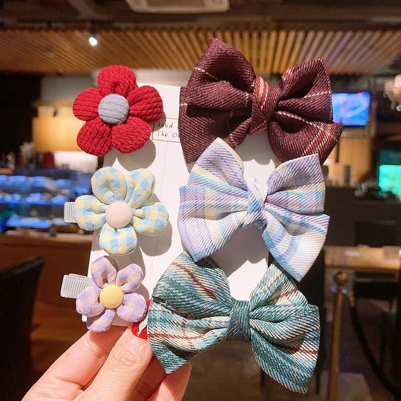 Korean Style Cartoon Hair Clips for Girls - Cute Princess Hair Accessories for Baby & Kids, Anti-Slip Baby Hairpins