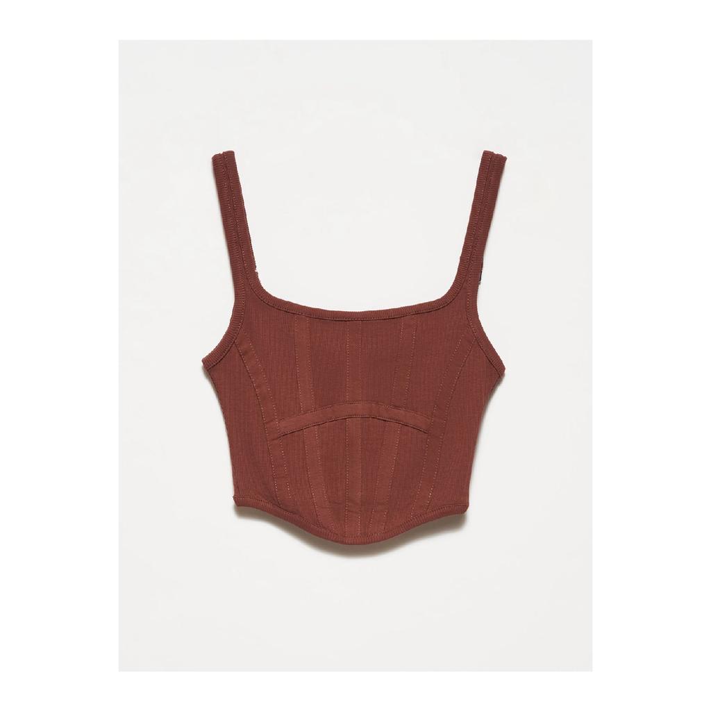 3793 Топ-корсет-черный