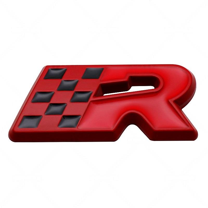 1Pc Metal Premium Car Front Grille Badge Side Door Fender Rear Trunk Emblem Badge Sticker Decal