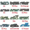 USB Charging Port Dock Charger Plug Connector Board Flex Cable For Moto E4 E5 E6 Go E6s E20 E30 E7 Power Plus Play