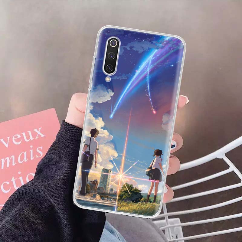 Аниме Фильм Принты Твоё имя Мягкий Чехол для Телефона Для Xiaomi Redmi Note 15 14 14S 13 12 Pro Plus 12S 11 11S 11E 10 10S 11T 5G Чехлы