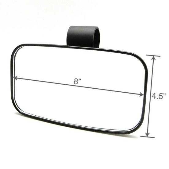 Регулируемое боковое зеркало заднего вида для мотоцикла 1,5/1,75/2 дюйма для Yamaha Rhino