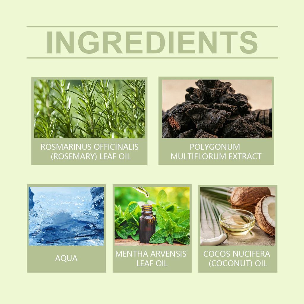 Масло для ухода за волосами «Мята», подходит для всех типов волос, питает кожу головы, улучшает кровообращение, устраняет зуд и сухость кожи головы, 60 мл