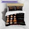 3pcs Custom Name The Twilight Saga Bedding Set Duvet Cover Closure Includes 1 Duvet Cover & 2 Pillowcases for All Seasons Bedroom Decor