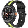 Двухцветный силиконовый ремешок для Samsung Galaxy Watch 8 44мм 40мм Оригинальный браслет Ремень Correa для Galaxy Watch 8 Classic 46мм Band