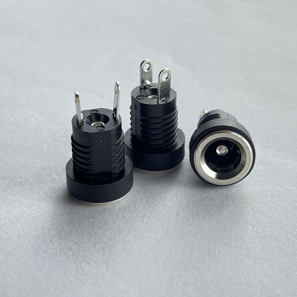 10 шт. DC022B 5,5 x 2,1 мм DC Power Jack 2 Terminal 2 Pin Panel Mount Connector