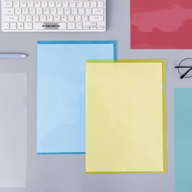 A4 L-Type Sheet Protector Folders (24-Pack)