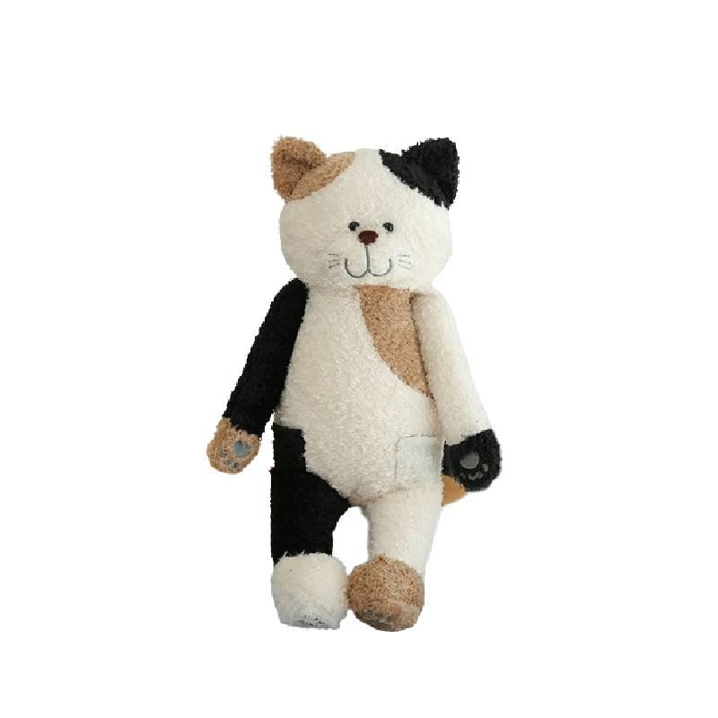 Милая плюшевая игрушка кошка Чай Рис, Идеальный подарок на день рождения для любителей кошек, Высота 50 см