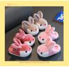 Детские хлопковые тапочки зимние для девочек, девочек, мальчиков, детские теплые нескользящие детские милые детские домашние хлопковые тапочки
