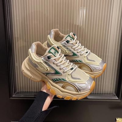 Чжао Рут, те же папины кроссовки для женской коллекции весна-осень 2024 года, новые кроссовки для бега, повседневная спортивная обувь на толстой подошве с увеличением высоты