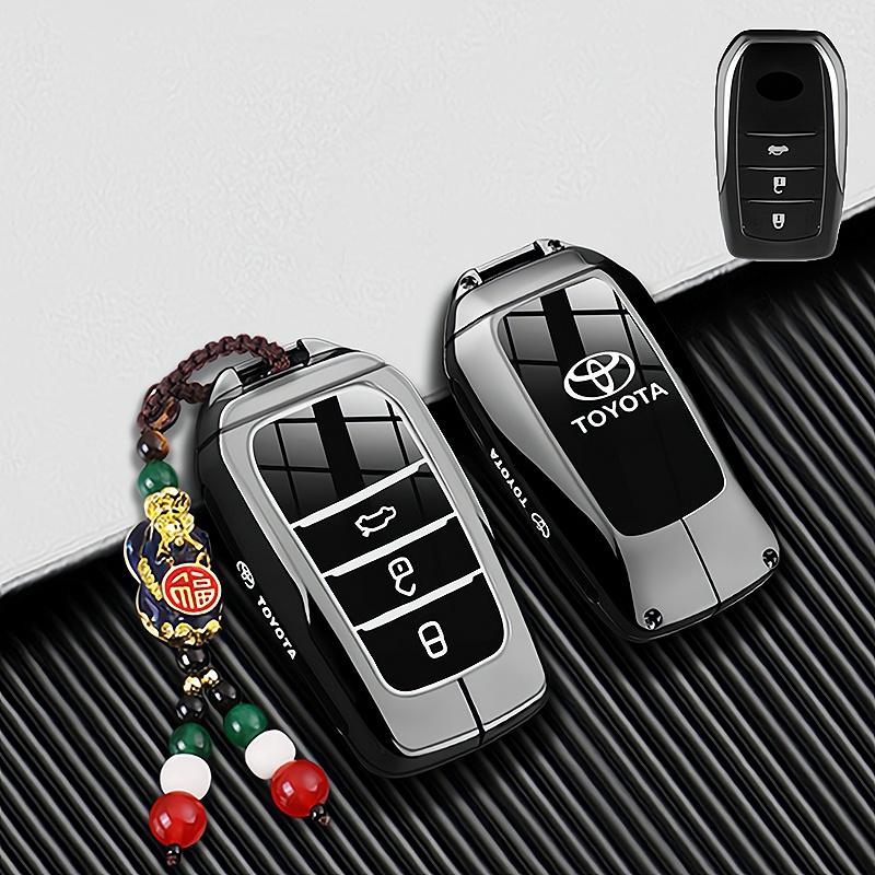 NBNQ8 Чехол-обложка для автомобильного ключа Брелок для Toyota CHR Hilux Fortuner Land Cruiser 200 Camry Corolla Crown RAV4 Highland Брелок