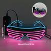 Colorful Luminous Glasses for Music Bar KTV Christmas Valentine's Day Party Decoration LED Goggles Festival Performance Props