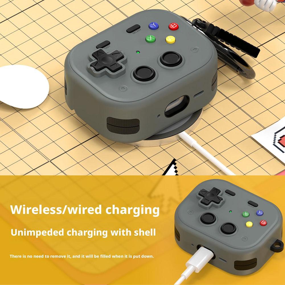 For Airpods Pro3 Protective Case Game Controller Style Protective Case For AirPods Pro 3 With Cleaning Kit TPU Case Cover