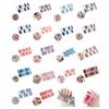 Full Cover Nail Stickers Flakes Nail Decals Self Adhesive Creative Nail Strips Wraps Decoration DIY Manicure Slider