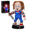 Chucky Brickheadz Building Blocks Set From Childs-Play Movie, Horror Figures Model Toys for Halloween Gifts(494 PCS)