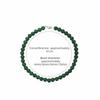 Round Green Beads Necklace 4 6 8 10mm Collarbone Chain New Choker Necklace  Gifts