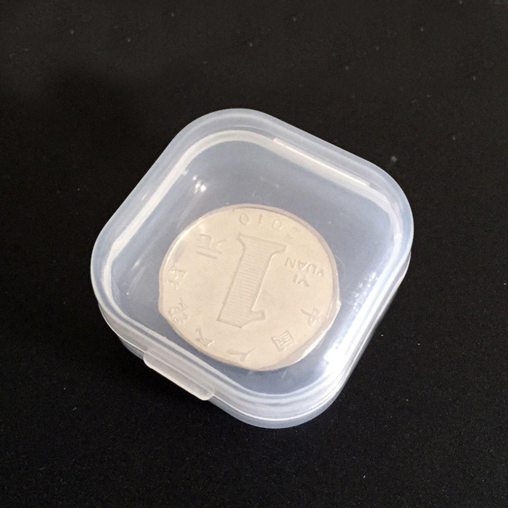 20 шт. Горячий популярный прозрачный контейнер для берушей, шкатулка, пластиковая мини-коробка для хранения