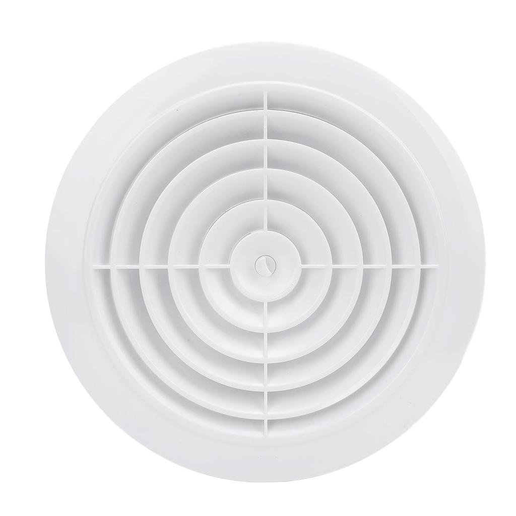Жалюзи круглые вентиляционные отверстия 200 мм белый ABS регулируемый настенный вентиляционный клапан для ванной комнаты офиса кухни