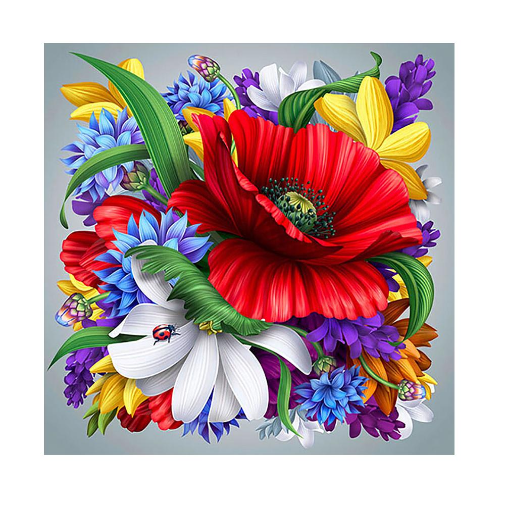 5D Diamond Painting Sunflower Flower Mosaic Diamond Inlaid Cross Stitch Rose Embroidery Home Decoration Christmas Gift