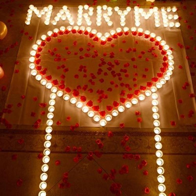 24 шт. светодиодная беспламенная свеча маленькая романтическая электронная свеча свадьба вечеринка Хэллоуин Рождество украшение дома подарок