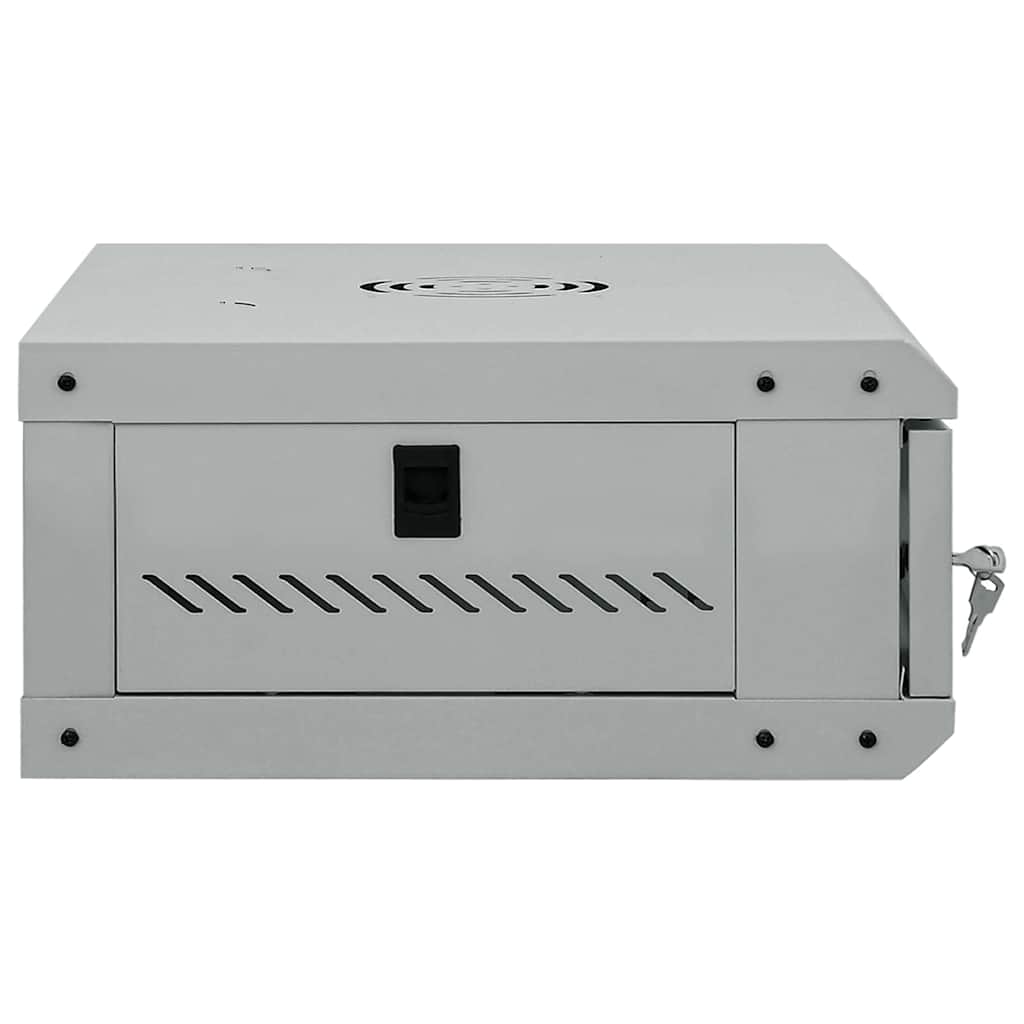 Network Cabinet with Storage Gray 53 x 45 x 21 cm Steel