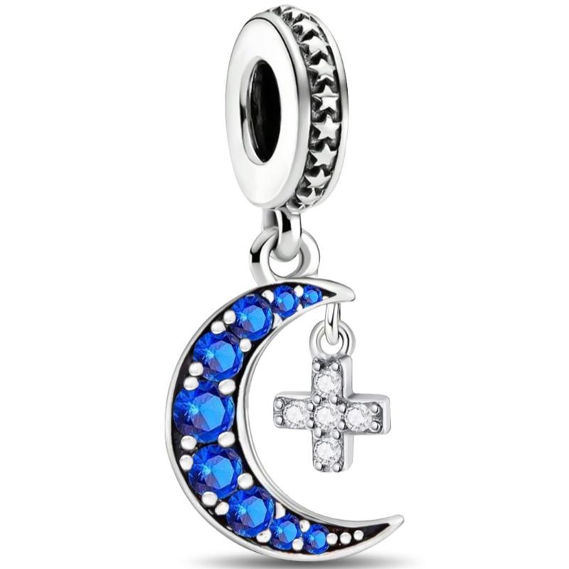 Медь Крест Ангел Глаз Дьявола Серия Шармы Бусины Подходят для Изготовления Браслетов-Браслетов Сделай Сам Подарок Высококачественной Ювелирии