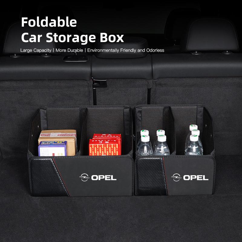 AAHL1 Folding Car Trunk Organizer Box Storage Bag Tools Tidying For Opel Corsa D Astra Insignia Mokka Adam Combo OPC Vauxhall Vectra H