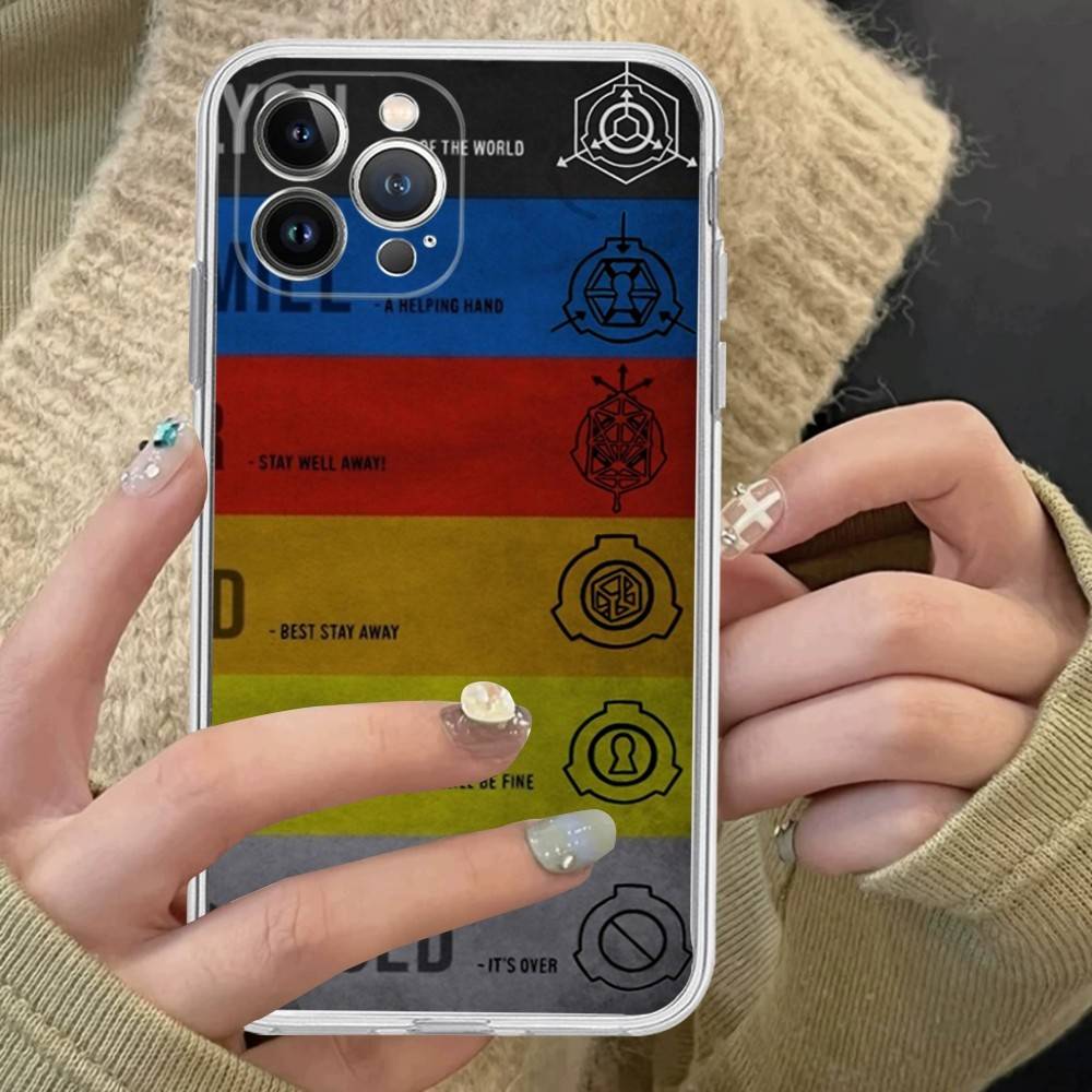 Популярный Sci-Fi Foundation Scp F-Foundation Для IPhone 17 16 15 14 13 12 11 Pro Max Plus Mini Funda Для Прозрачного Чехла