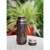 Antique Copper Jumbo Water Bottle - 1300ML | Heavy Copper Metal Made | Antique And Rustic Dark Brown Finish