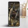 AK47 Handgun Gun BUllets Case For Samsung Galaxy S22 S21 S20 FE S10 S9 Plus S8 Note 20 Ultra 10 Plus Soft Phone Shell