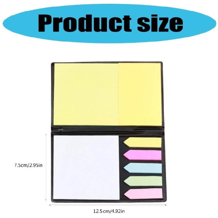 Repositionable and Writable Stick Index Tabs Book Tabs Flags Adhesive Page Markers, Colorful Stick Tabs for Notebooks