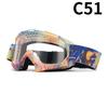Motorcycle Goggles Water Transfer Off-road Outdoor Riding Sports Glasses Ski Goggles Windproof Glasses