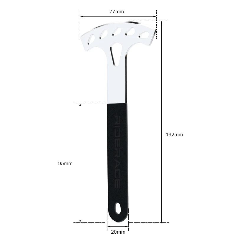 RIDERACE Bike Disc Тормозной Ключ Разжимной Ключ Из Нержавеющей Стали Велосипедный Тормозной Ротор Инструмент Для Ремонта Регулировки Велосипеда
