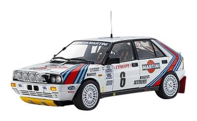 Kyosho Оригинальная Lancia Delta HF 4WD Monte Carlo Team Lancia Martini Готовый продукт 1/18 1987#6