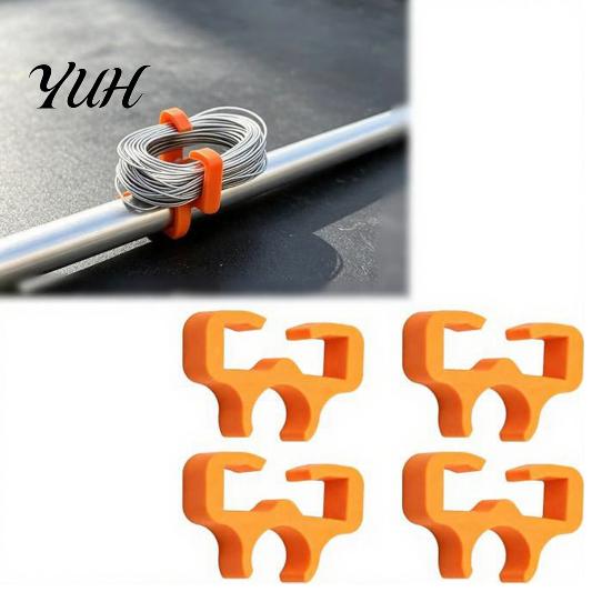 Snap-on Trimmer Line Holder for Universal Shafts, Lawn Mower Cable Retainer Clip, Fixing Clamps, Mowers Accessories Trimmers Clips