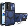 Case - BOOLING - for Samsung Galaxy A54 5G - Sliding Camera Protection - Navy Blue - Rigid