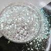 Aurora Color Shift Chunky Glitters Bulk Craft Nail Glitter Mix Iridescent Color Chunky Glitters for Face Tumbler Craft Decor