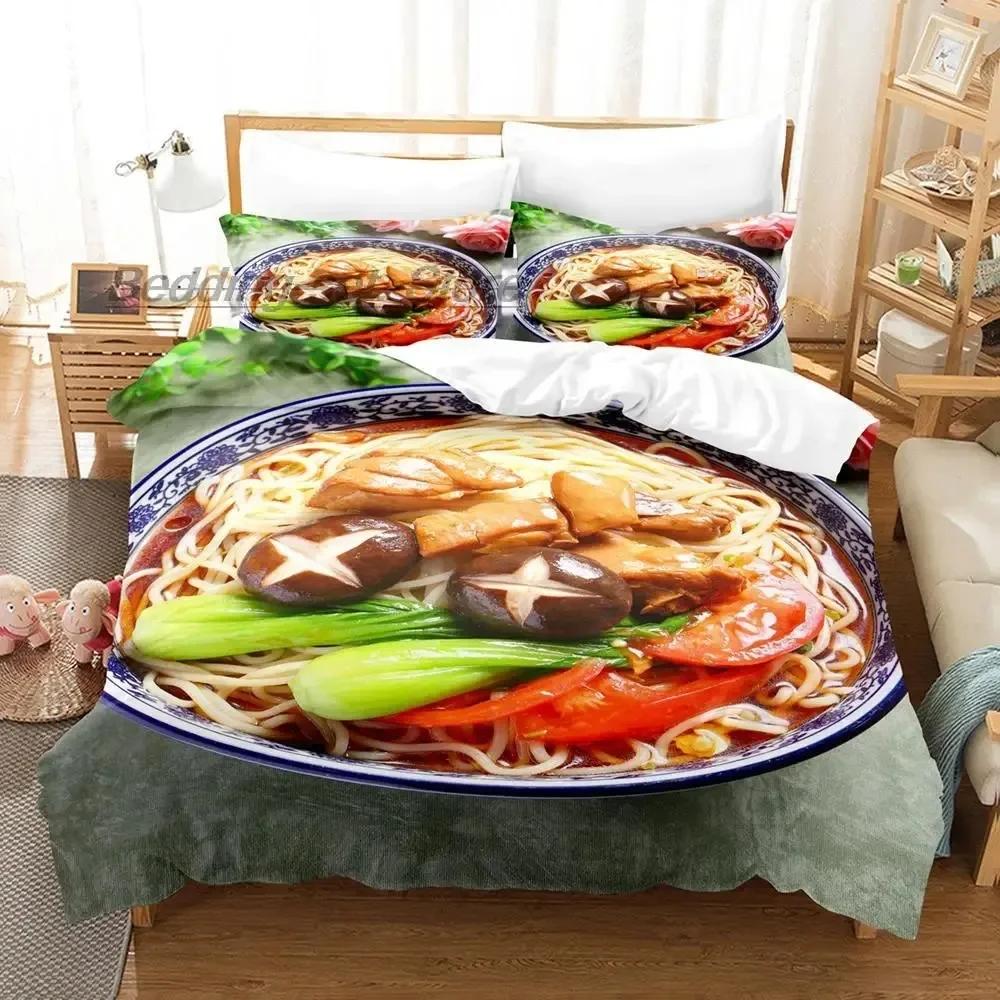 Комплект постельного белья Gourmet Spaghetti Italian Single Twin Full Queen King Size Комплект постельного белья Aldult Kid Bedroom Duvetcover Sets 3D Food