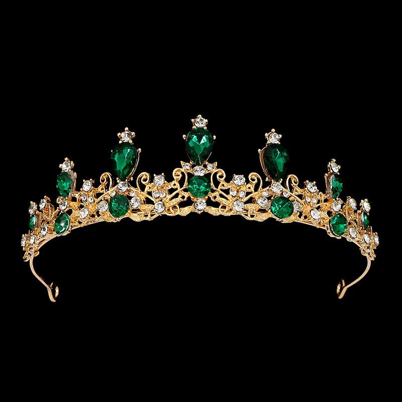 Bridal Jewelry Children's Hairband Headband Alloy Birthday Party Crown Flowers Dress Up Hair Accessories Princess Crown