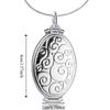Chain 4 Photo Pendant Jewelry Memory Floating Locket Necklace Fashion Album Box Necklaces  Women