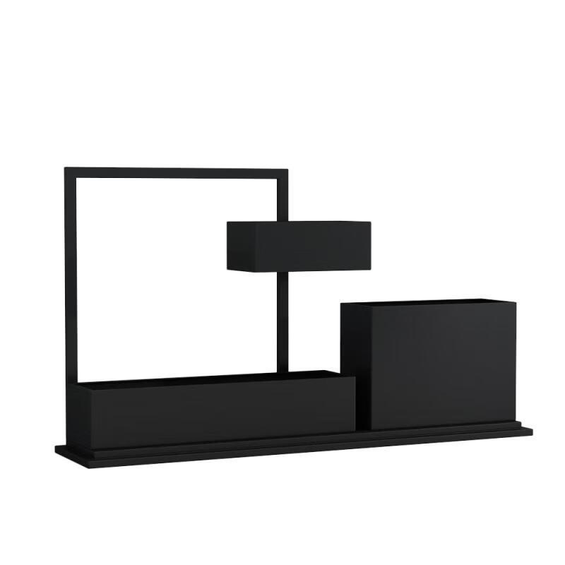 Уличной декоративный металлический кашпо и перегородка